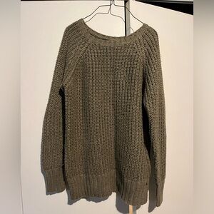 American Eagle jegging sweater olive Green